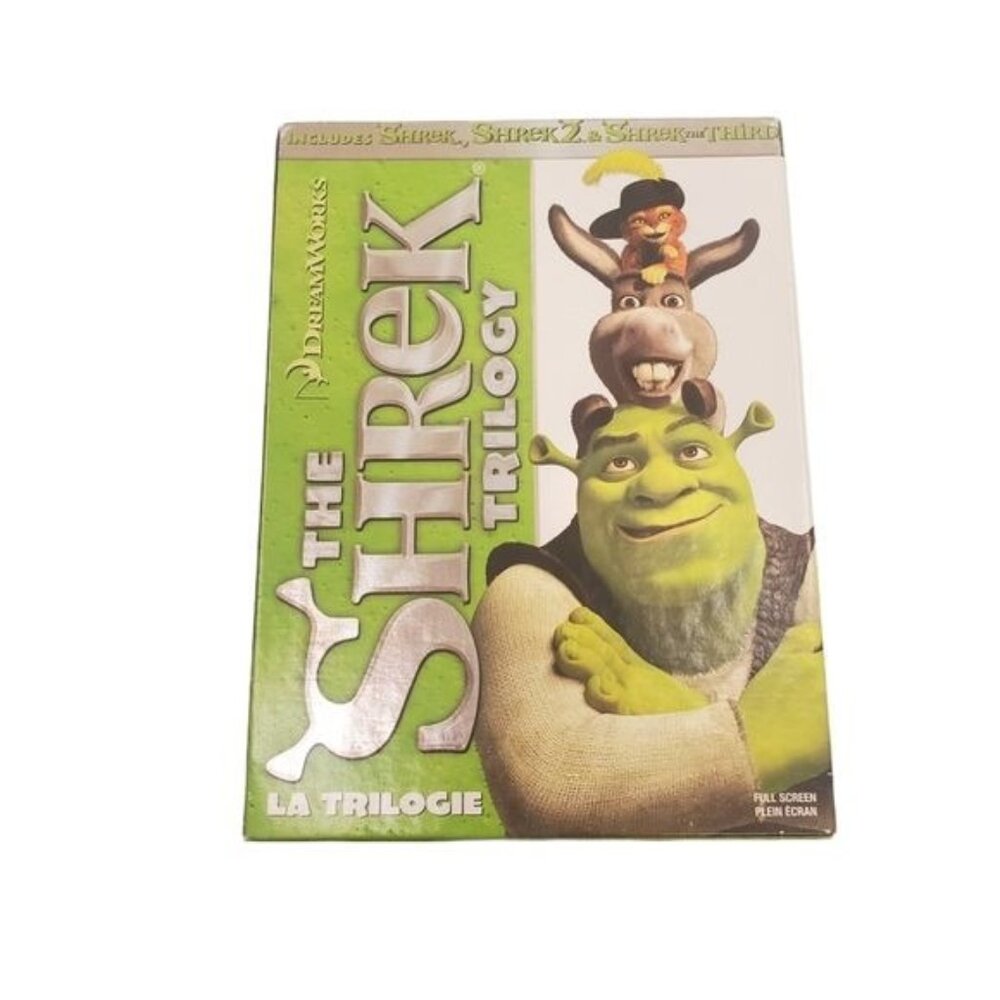 Dreamworks The Shrek Trilogy DVD Video Collection